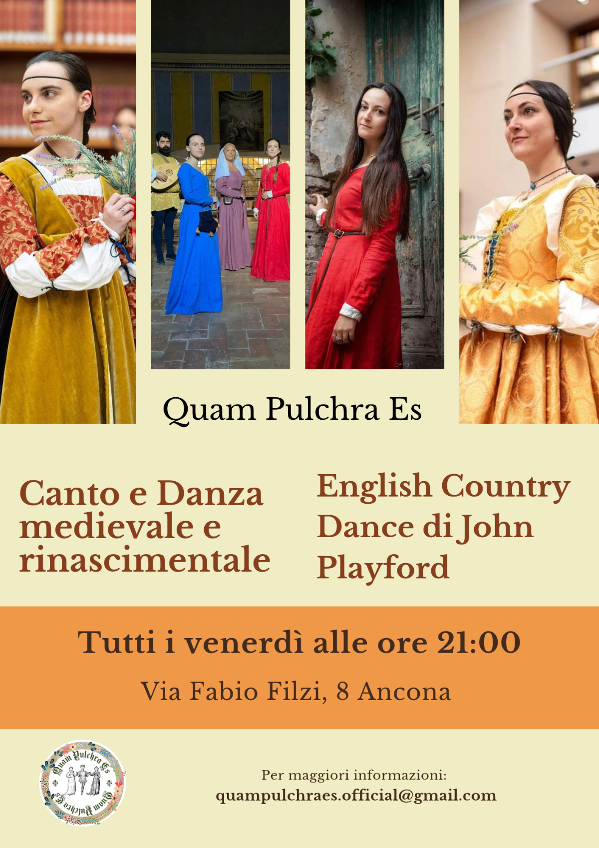 Canto e danza medievale e rinascimentale - English Country Dance di John Playford